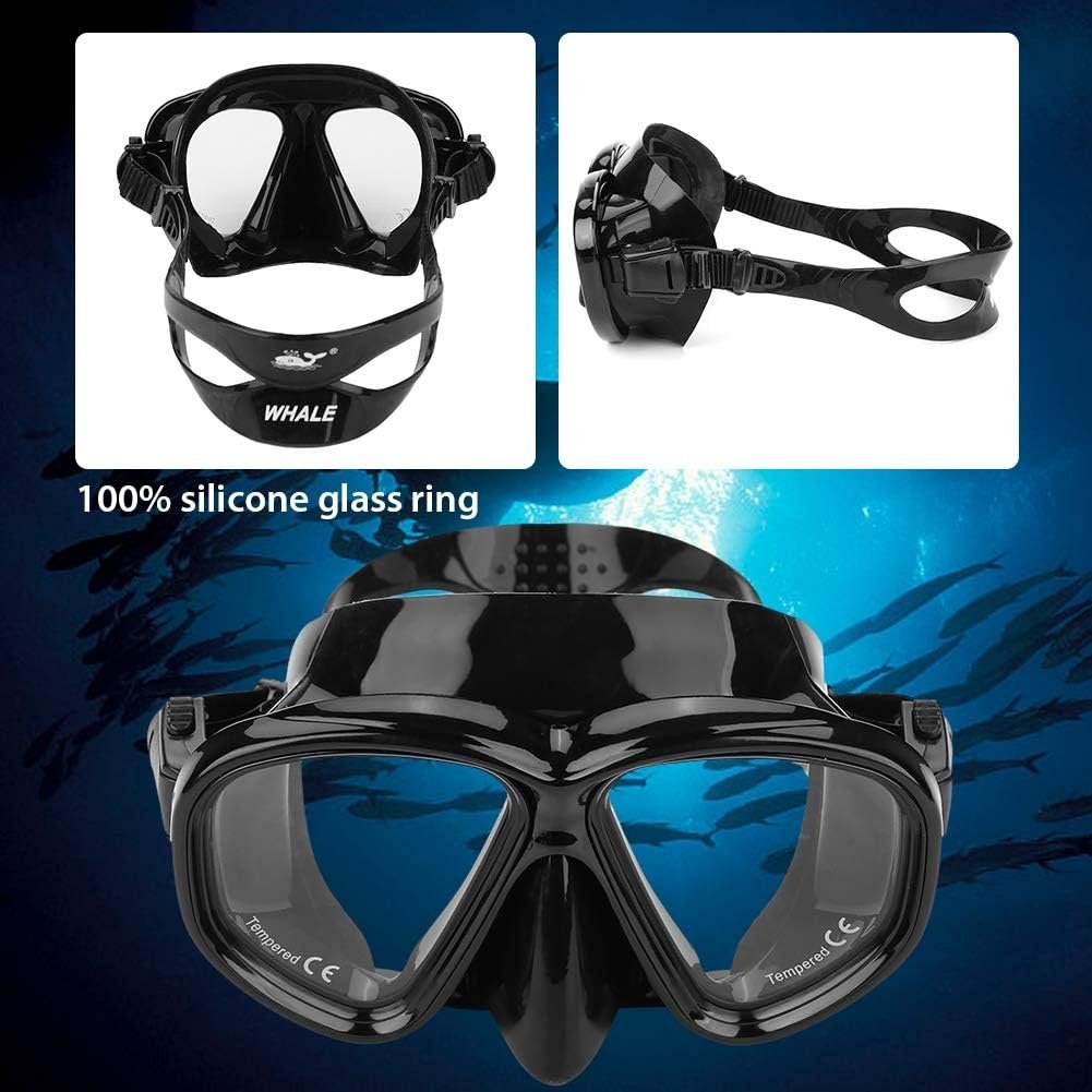 Kit de Snorkeling Masque en Verre Trempé Anti-Fuite — Pour Plongée Sûre