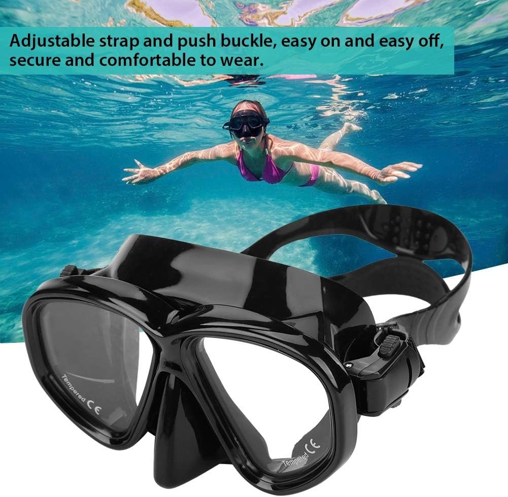 Kit de Snorkeling Masque en Verre Trempé Anti-Fuite — Pour Plongée Sûre