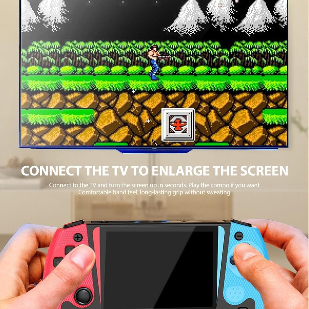 Console de Jeux Rétro Portable avec 500+ Jeux Classiques — Pour les Amateurs de Jeux Vintage