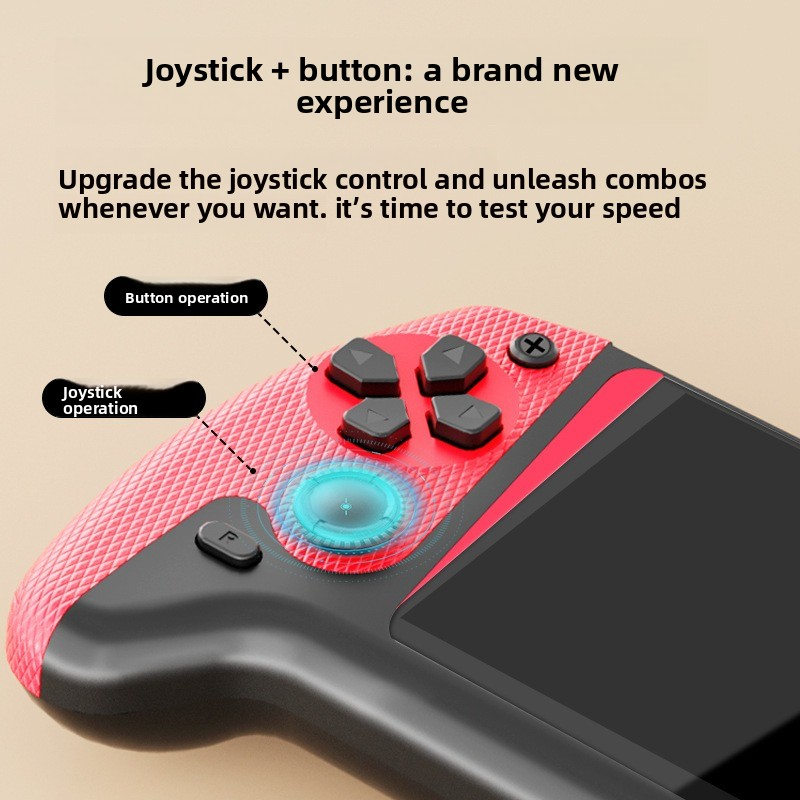 Console de Jeux Rétro Portable avec 500+ Jeux Classiques — Pour les Amateurs de Jeux Vintage