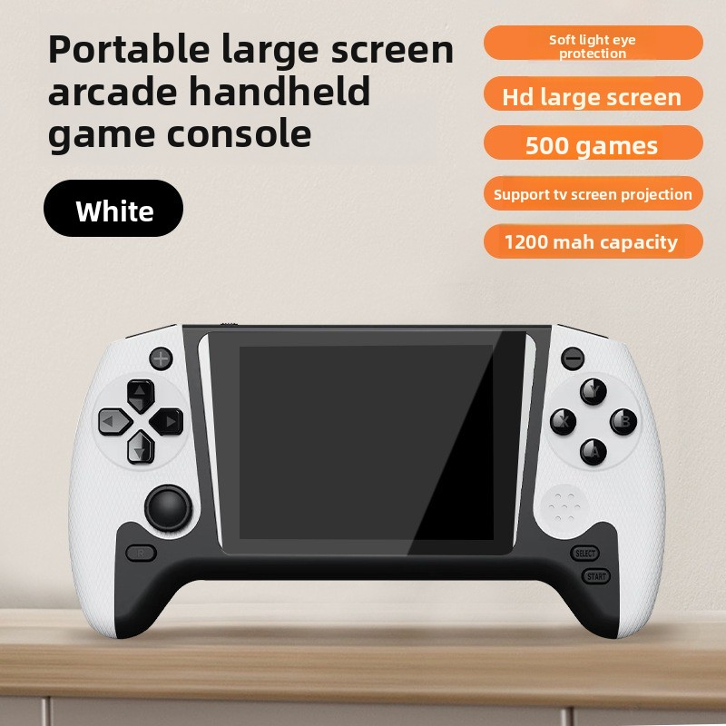 Console de Jeux Rétro Portable avec 500+ Jeux Classiques — Pour les Amateurs de Jeux Vintage