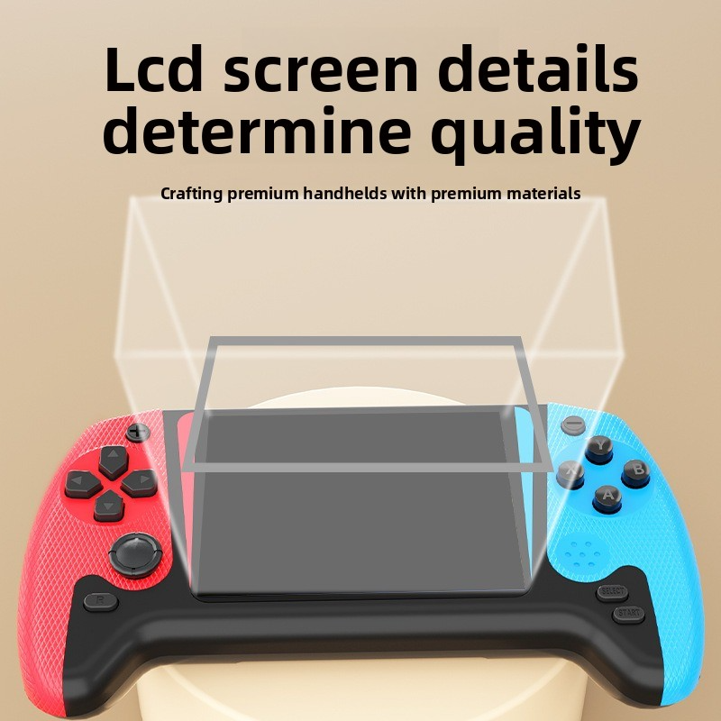 Console de Jeux Rétro Portable avec 500+ Jeux Classiques — Pour les Amateurs de Jeux Vintage