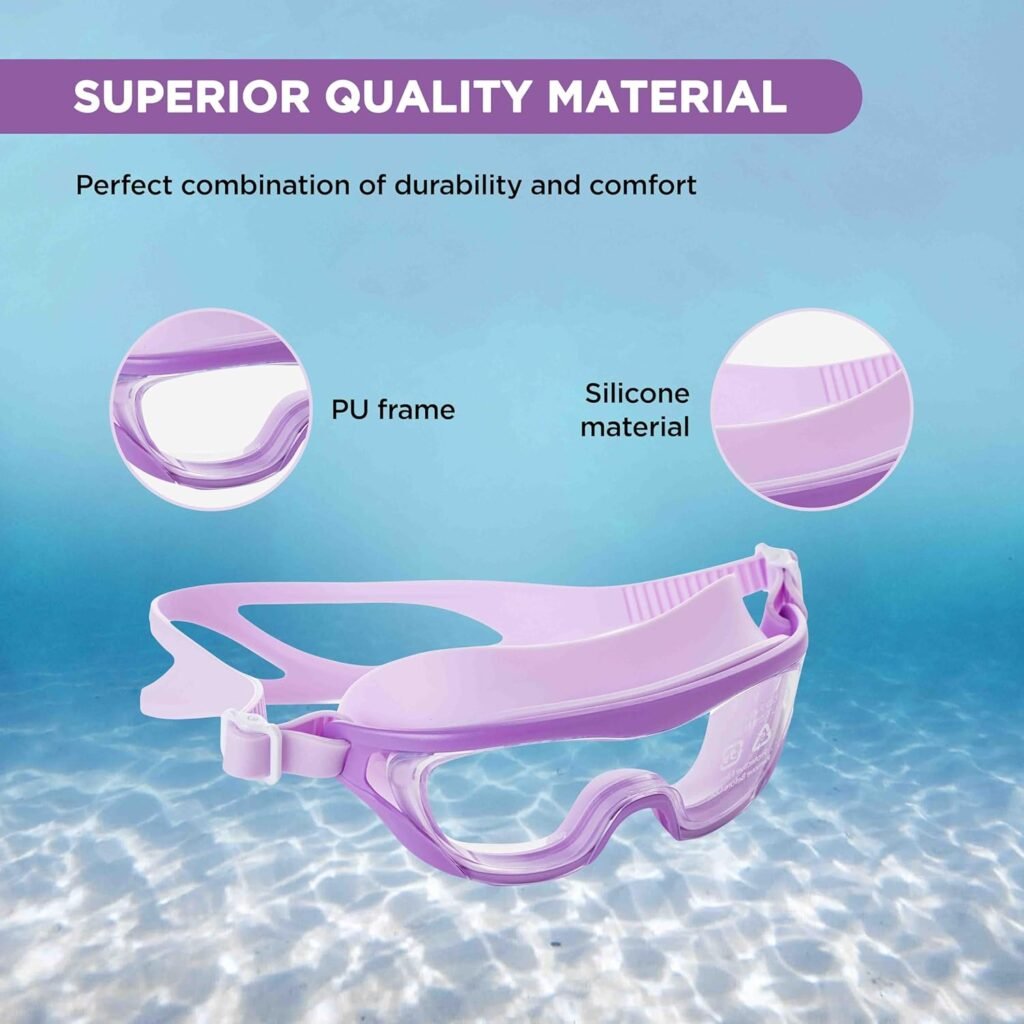 Lunettes de natation anti-buée et protection UV400 — pour une vision claire