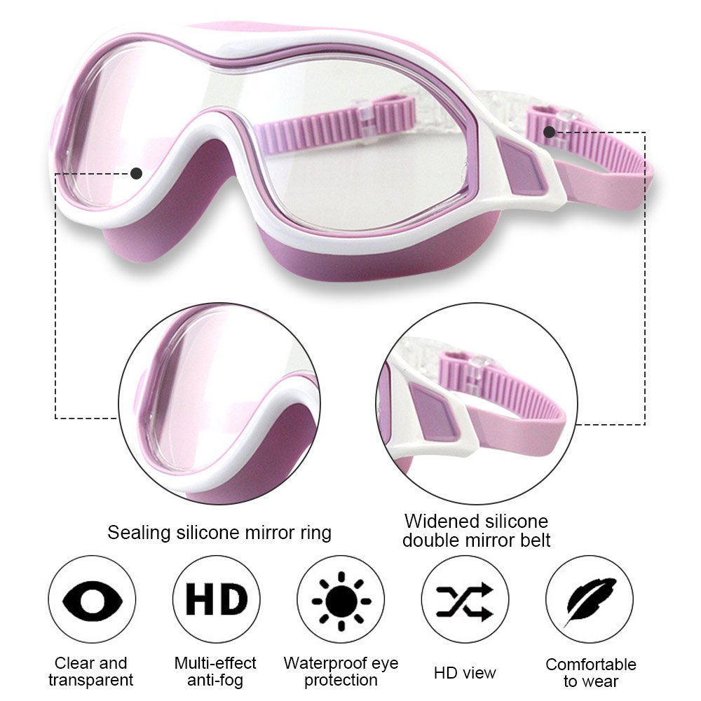 Lunettes de natation anti-buée et protection UV400 — pour une vision claire