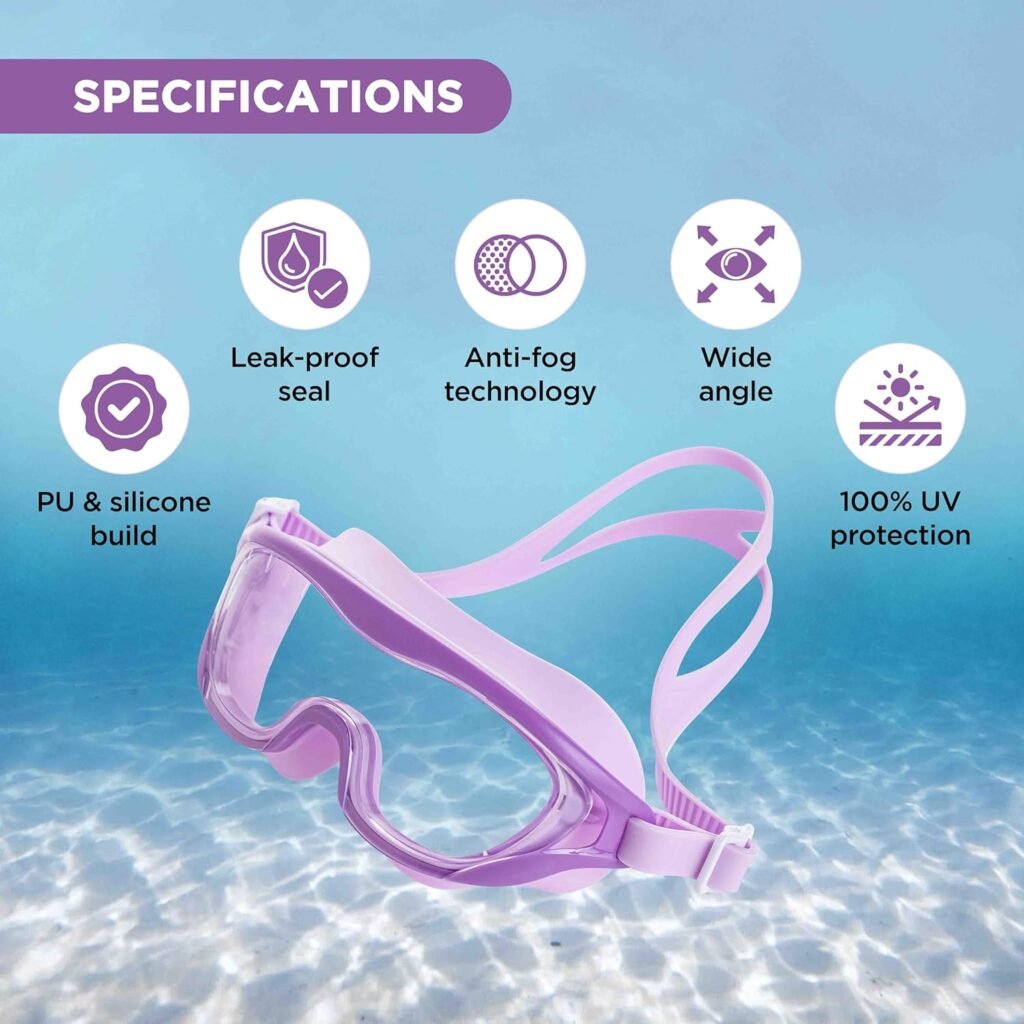 Lunettes de natation anti-buée et protection UV400 — pour une vision claire