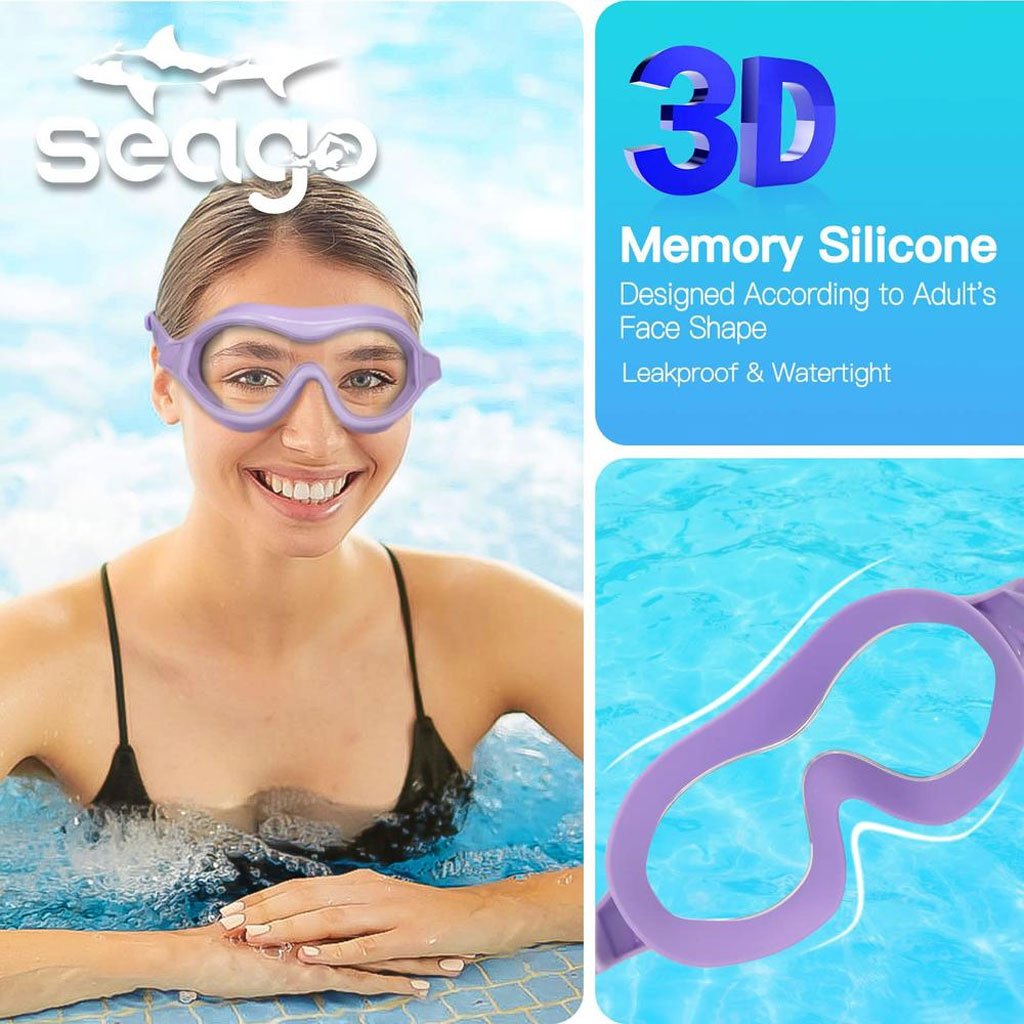 Lunettes de natation anti-buée et protection UV400 — pour une vision claire