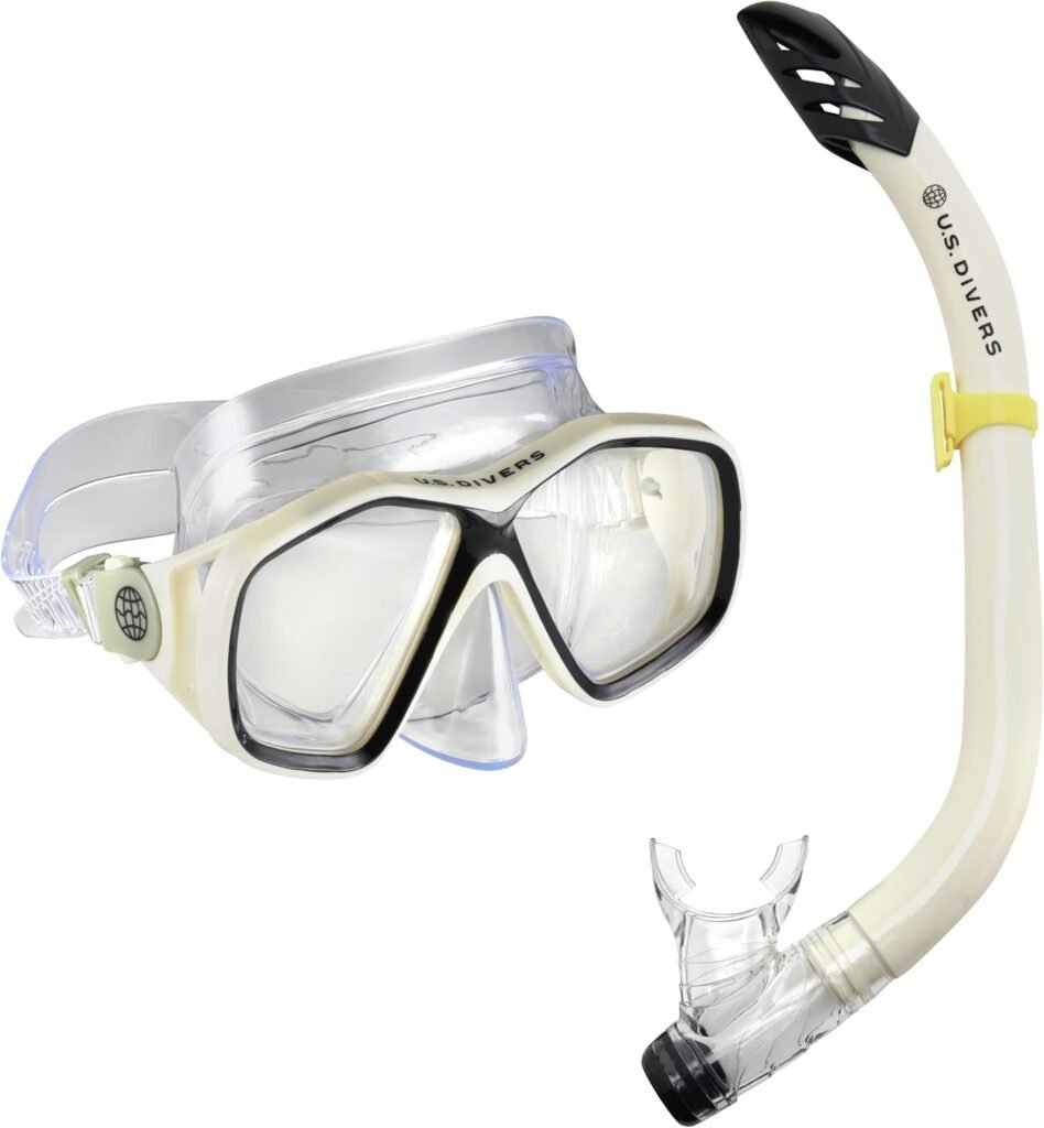 Kit de Snorkeling Masque Double Lentille Anti-Buée — Pour Plongée Sûre
