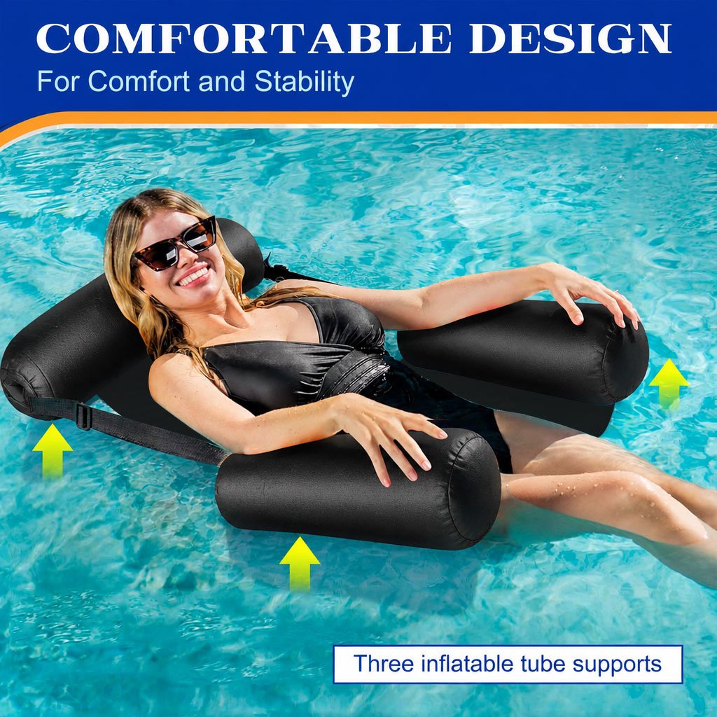 Hamac de plage flottant réglable pour différentes positions