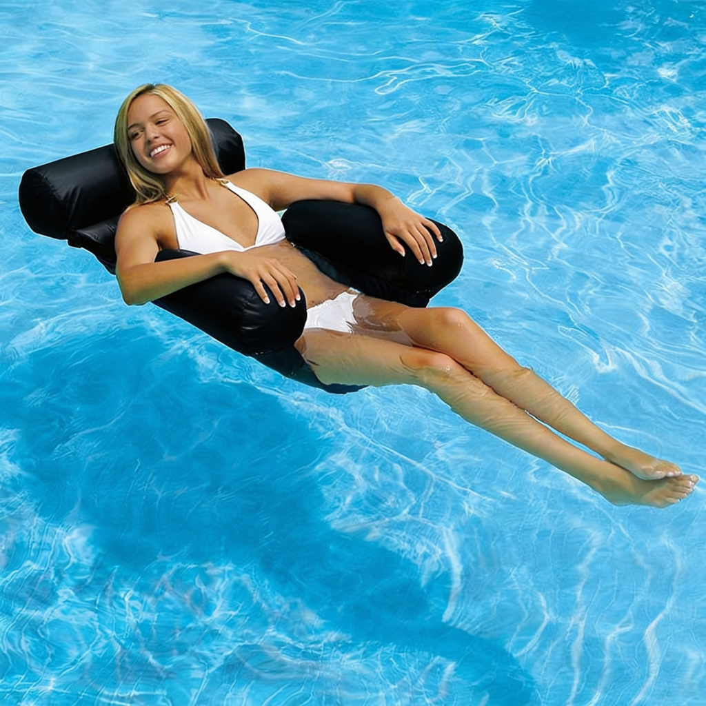 Hamac de plage flottant réglable pour différentes positions