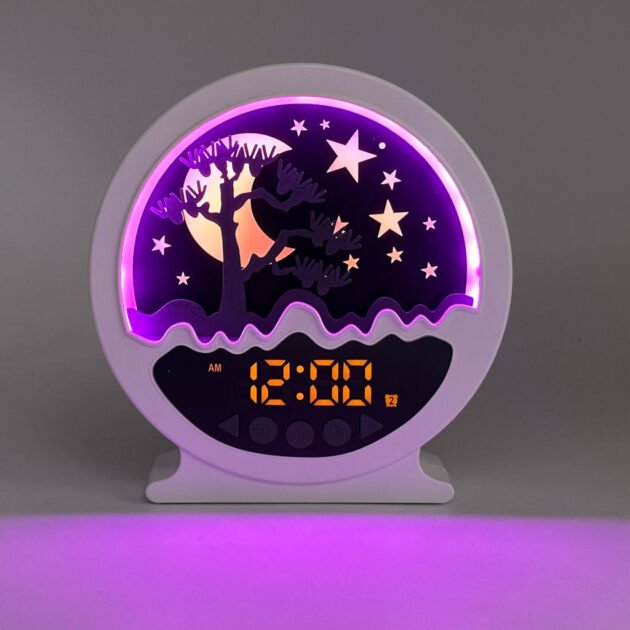 Réveil Lumineux Rainbow — Réveil intelligent avec veilleuse RGB