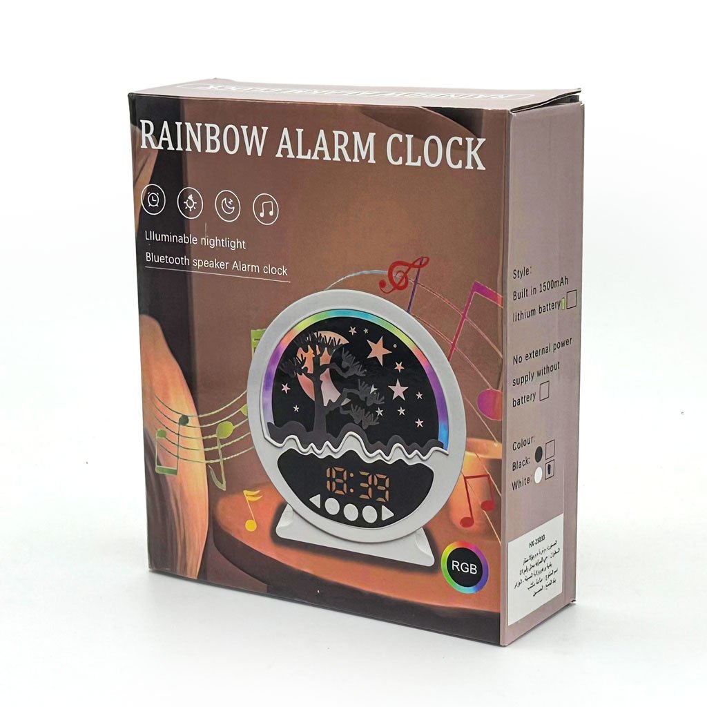 Réveil Lumineux Rainbow — Réveil intelligent avec veilleuse RGB