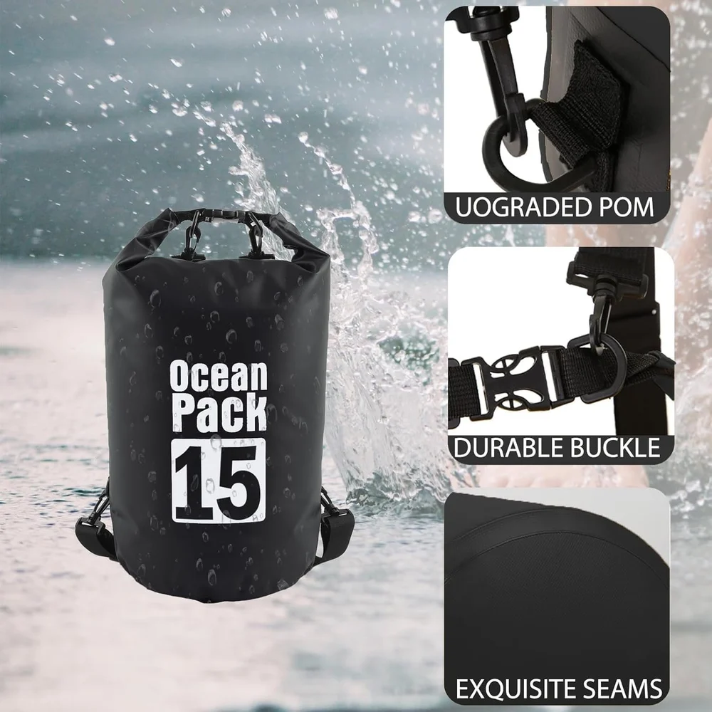 Sac Étanche 15L Haute Résistance — Protection contre l'eau