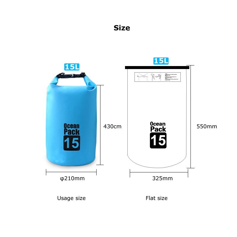 Sac Étanche 15L Haute Résistance — Protection contre l'eau
