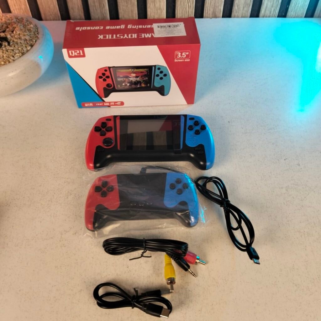 Console de Jeux Rétro Portable avec 500+ Jeux Classiques — Pour les Amateurs de Jeux Vintage