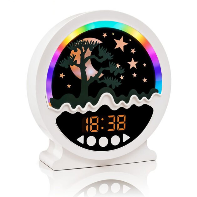 Réveil Lumineux Rainbow — Réveil intelligent avec veilleuse RGB