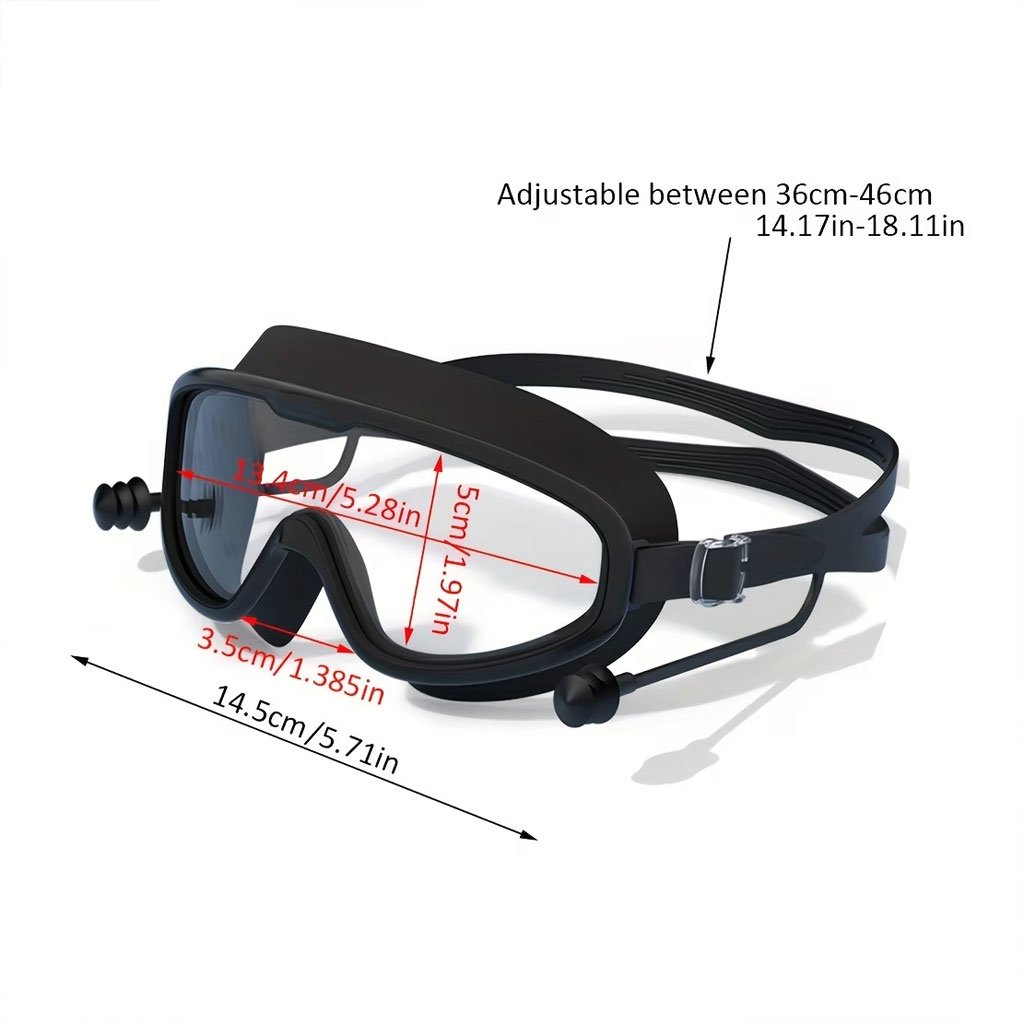 Lunettes de Natation Anti-Buée et Protection UV400 — Pour les Amateurs de Sports Aquatiques
