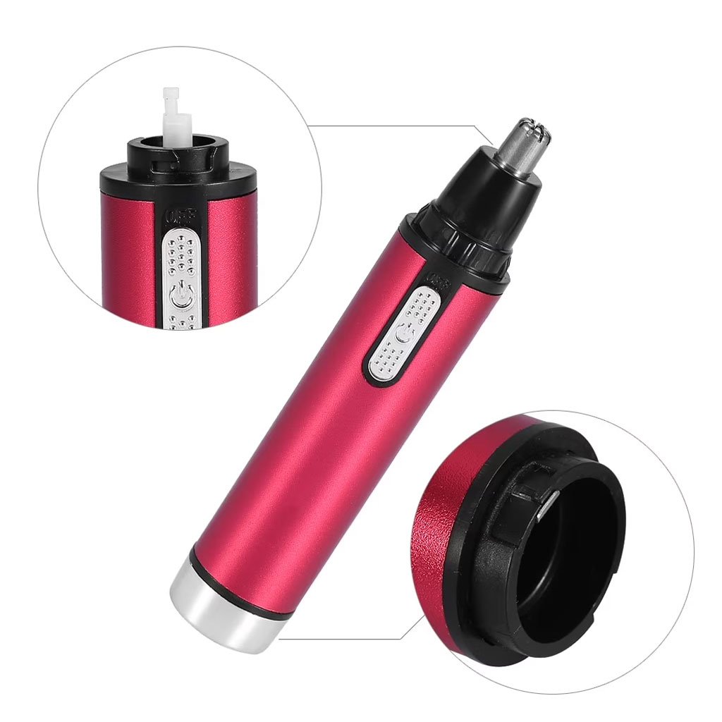 Tondeuse nez et oreilles rechargeable — Élimination douce et précise