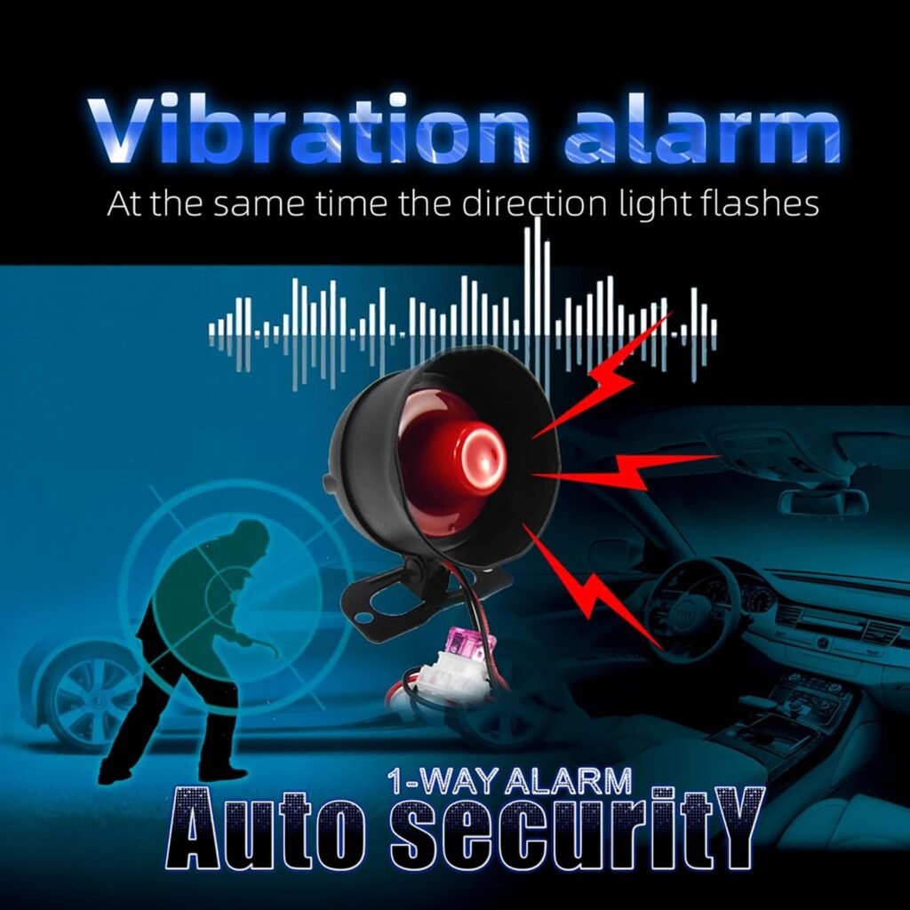 Système d'Alarme de Voiture Anti-Vol Centralisé — Sécurité Maximale