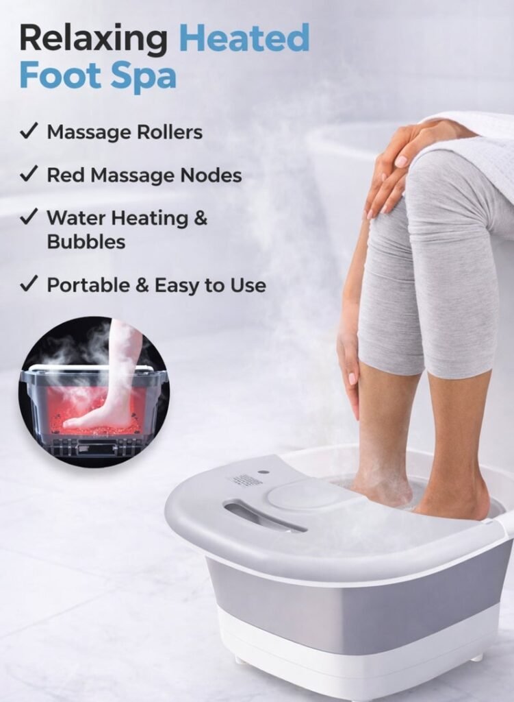 Masseur pour Pieds Pliable — Pour un massage relaxant