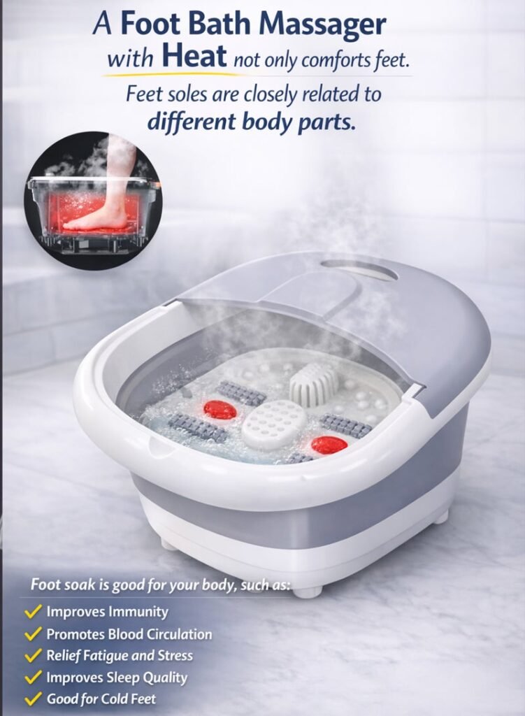Masseur pour Pieds Pliable — Pour un massage relaxant