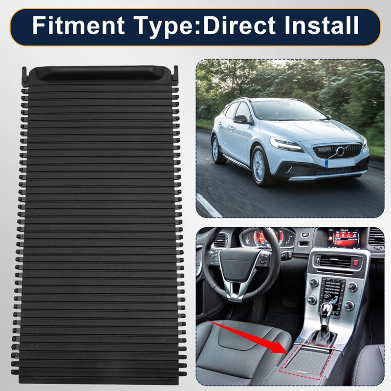 Cache Coulissant de Console Centrale pour Voiture — Protection de la Vie Privée