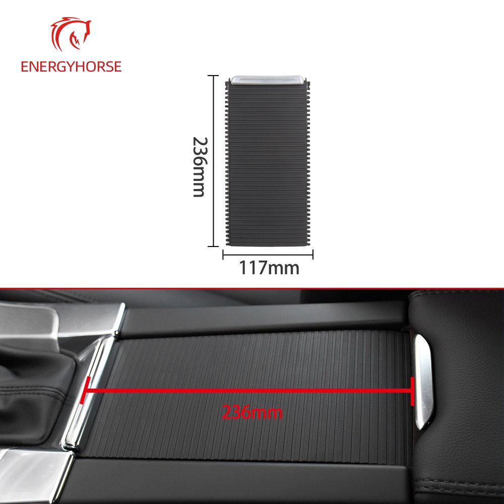 Cache Coulissant de Console Centrale pour Voiture — Protection de la Vie Privée