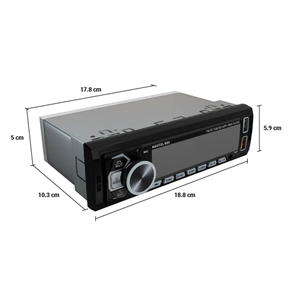 Autoradio Stéréo 320W Bluetooth — Son Puissant pour Voiture