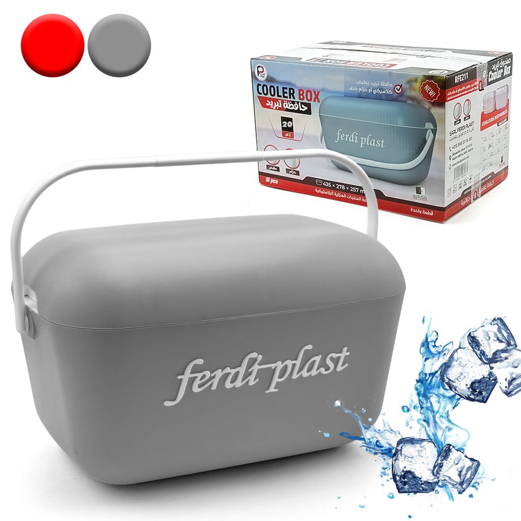 Glacière portable 20L - Idéale pour pique-nique et camping