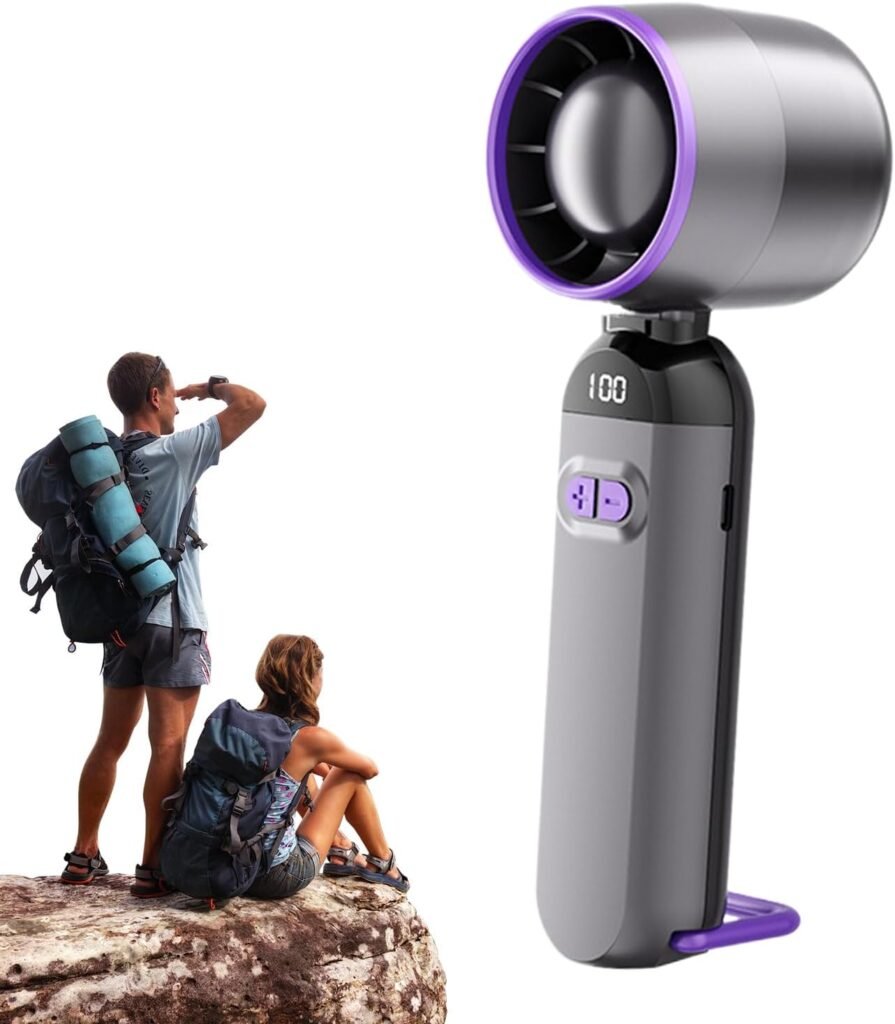 Mini Ventilateur Turbo Sans Pales — Rafraîchissement Portable