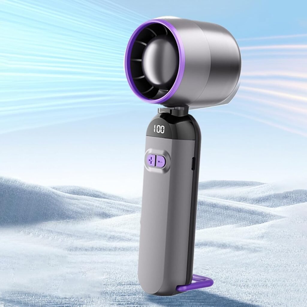 Mini Ventilateur Turbo Sans Pales — Rafraîchissement Portable