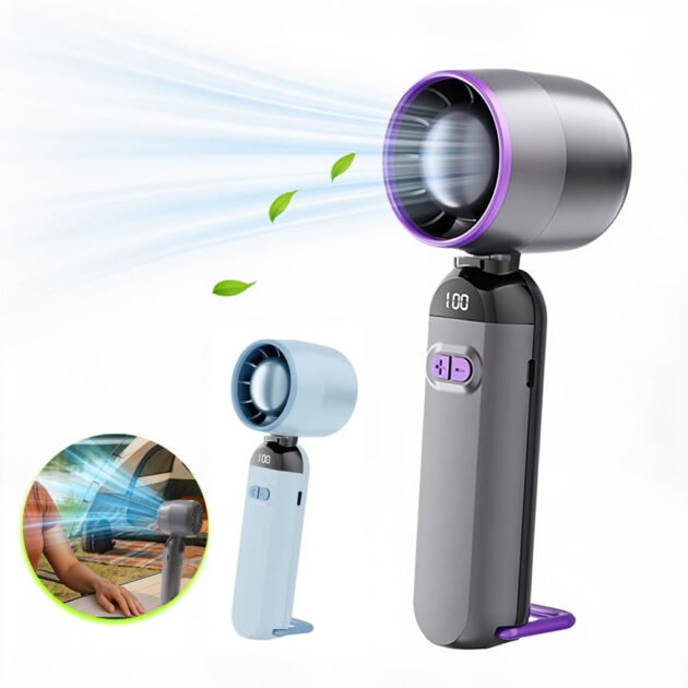 Mini Ventilateur Turbo Sans Pales — Rafraîchissement Portable