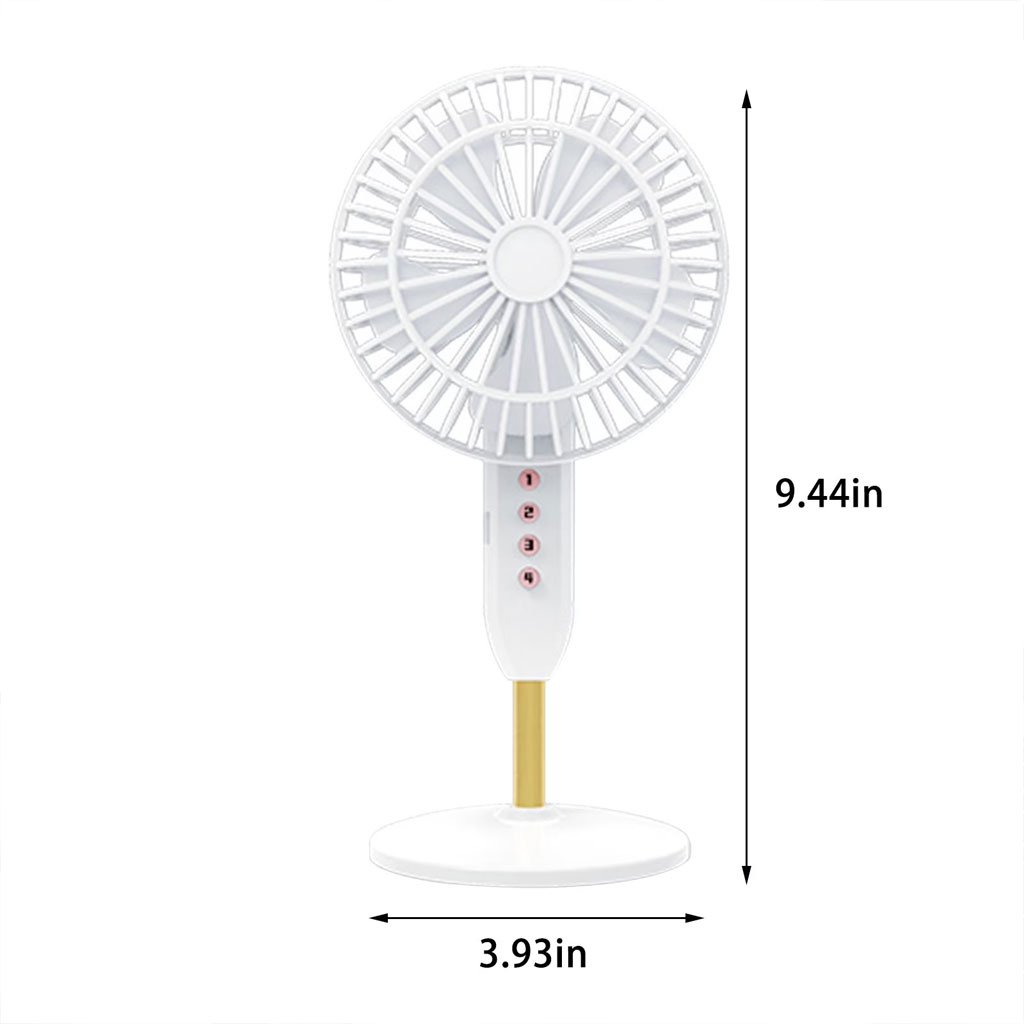 Ventilateur de Bureau Portable USB — Ultra-Silencieux