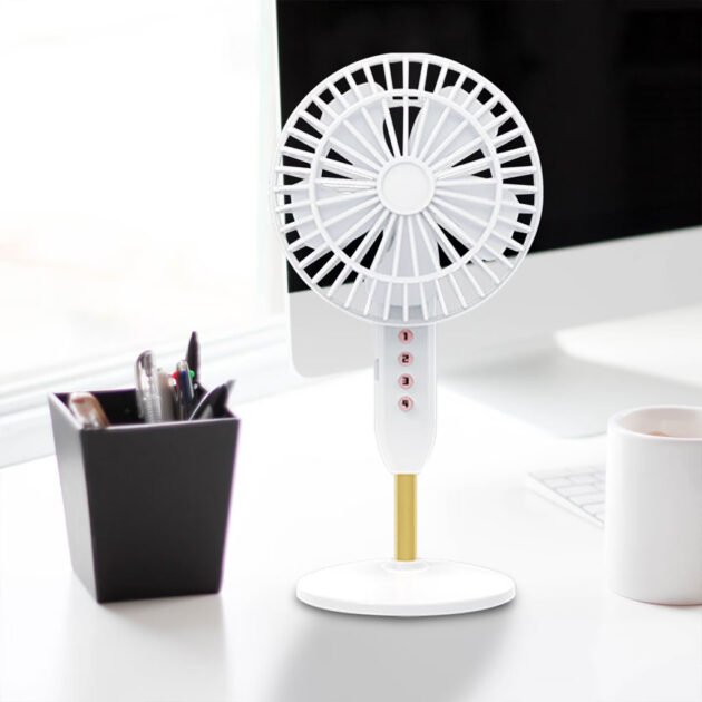 Ventilateur de Bureau Portable USB — Ultra-Silencieux