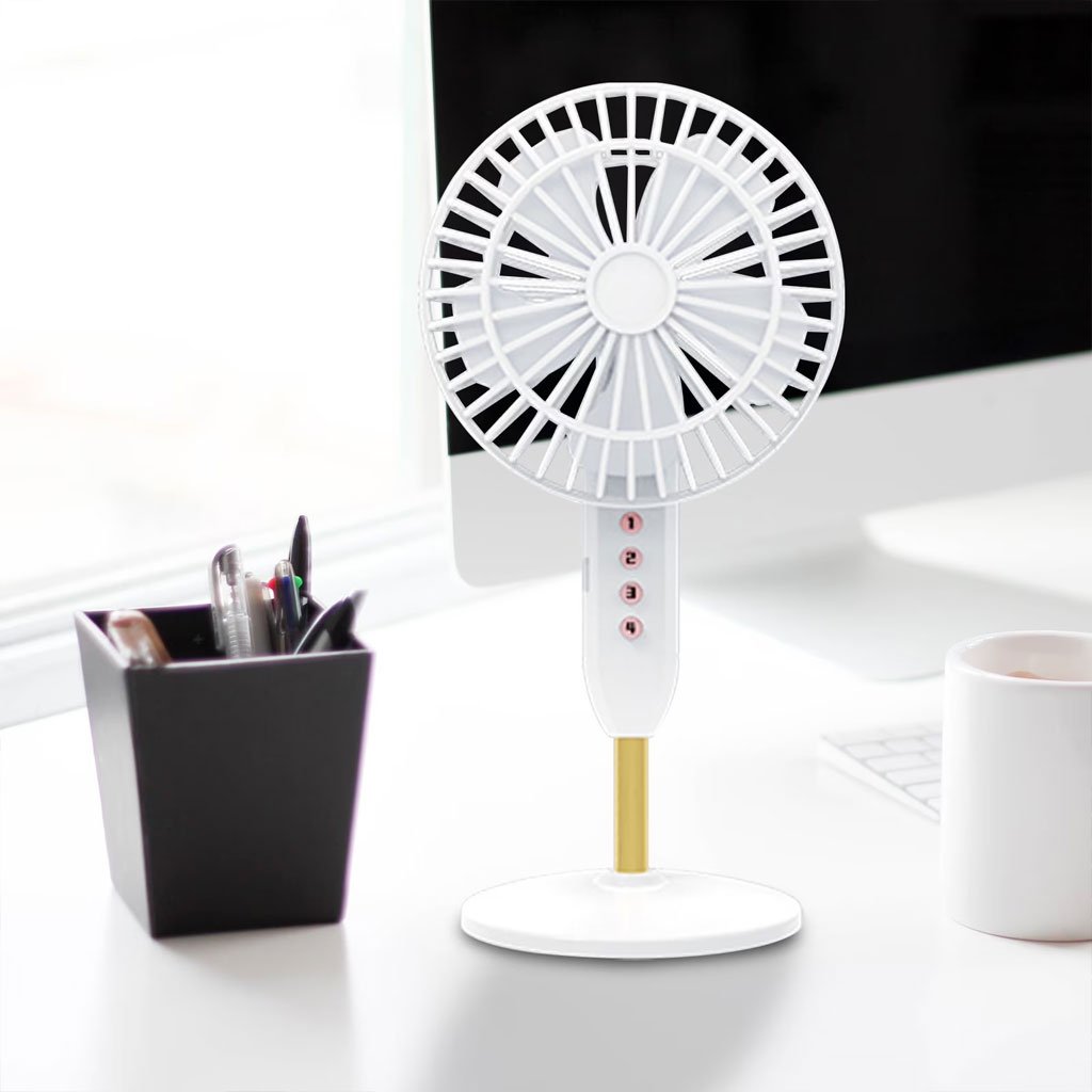 Ventilateur de Bureau Portable USB — Ultra-Silencieux
