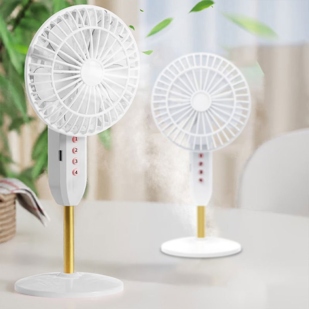 Ventilateur de Bureau Portable USB — Ultra-Silencieux