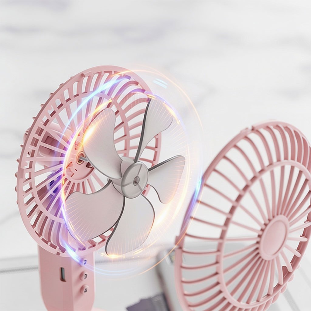 Ventilateur de Bureau Portable USB — Ultra-Silencieux