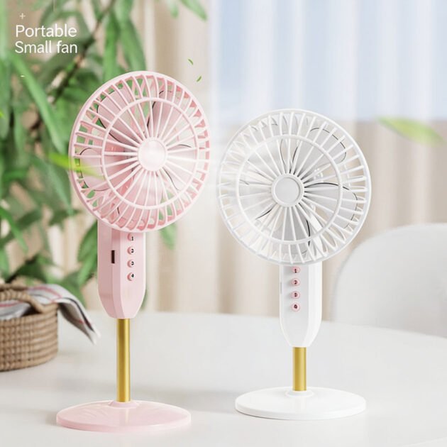 Ventilateur de Bureau Portable USB — Ultra-Silencieux