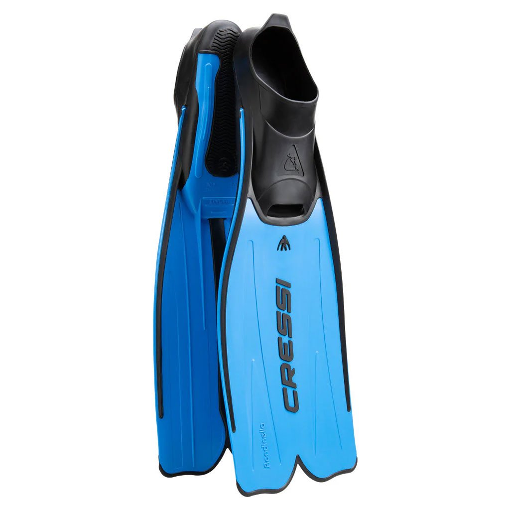 Palmes de plongée Rondinella bleu — pour snorkeling et natation
