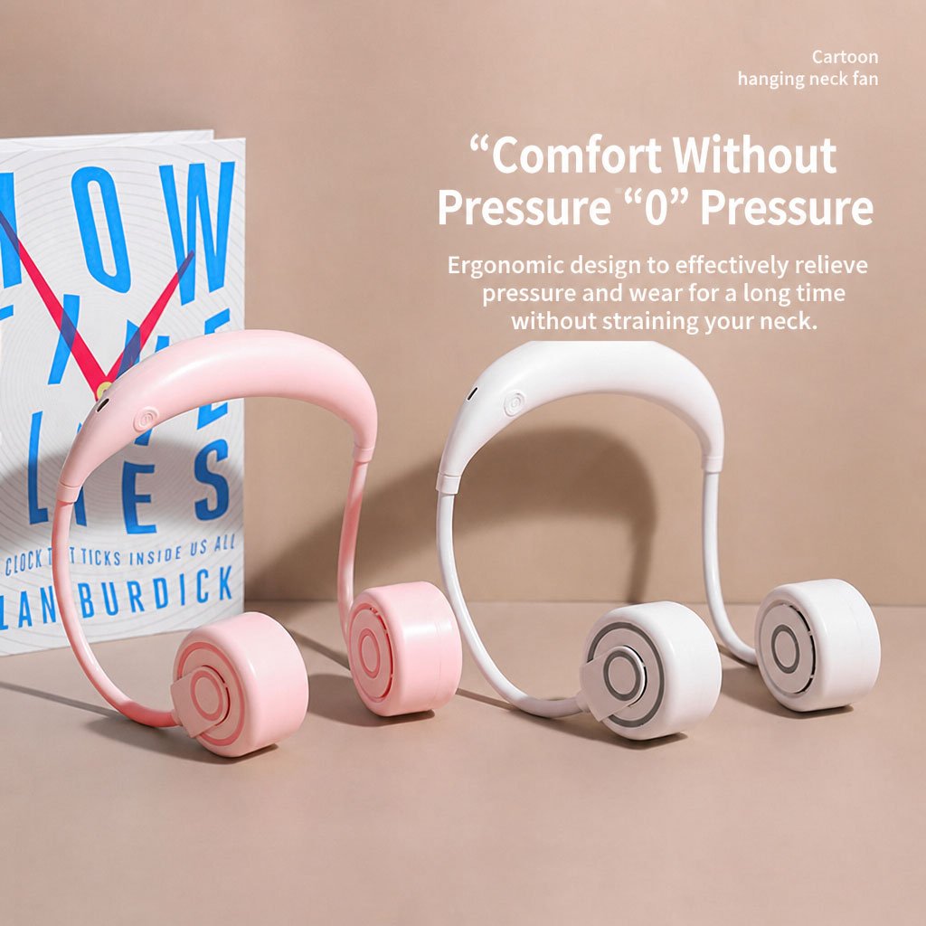 Ventilateur de cou portable rechargeable