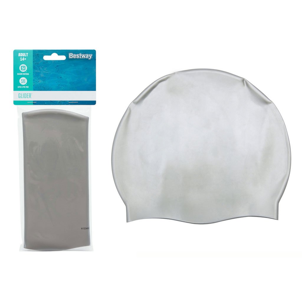 Bonnet de natation en silicone sans latex — Confort maximal