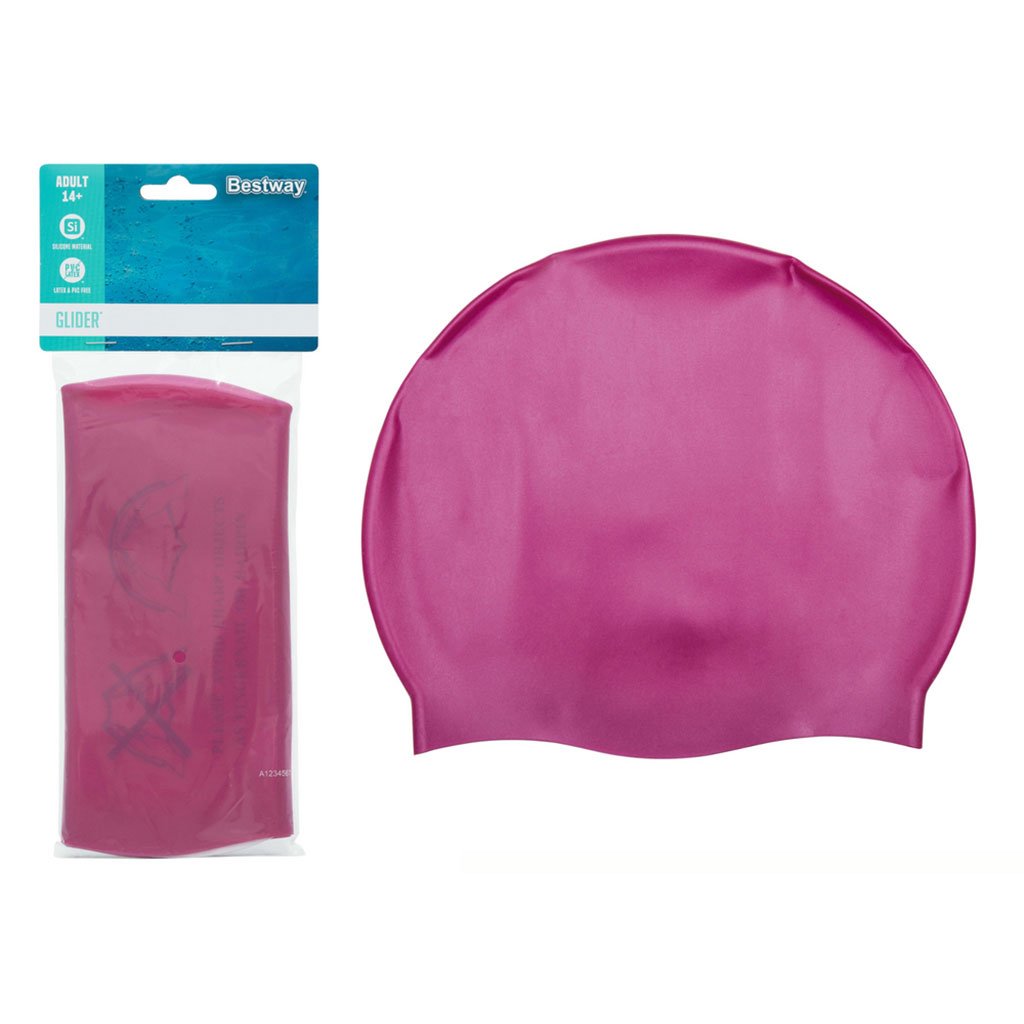 Bonnet de natation en silicone sans latex — Confort maximal