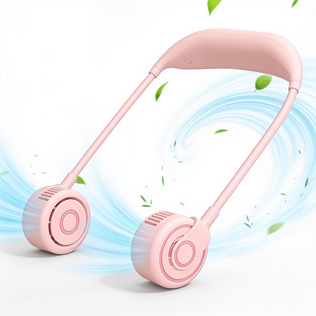 Ventilateur de cou portable rechargeable