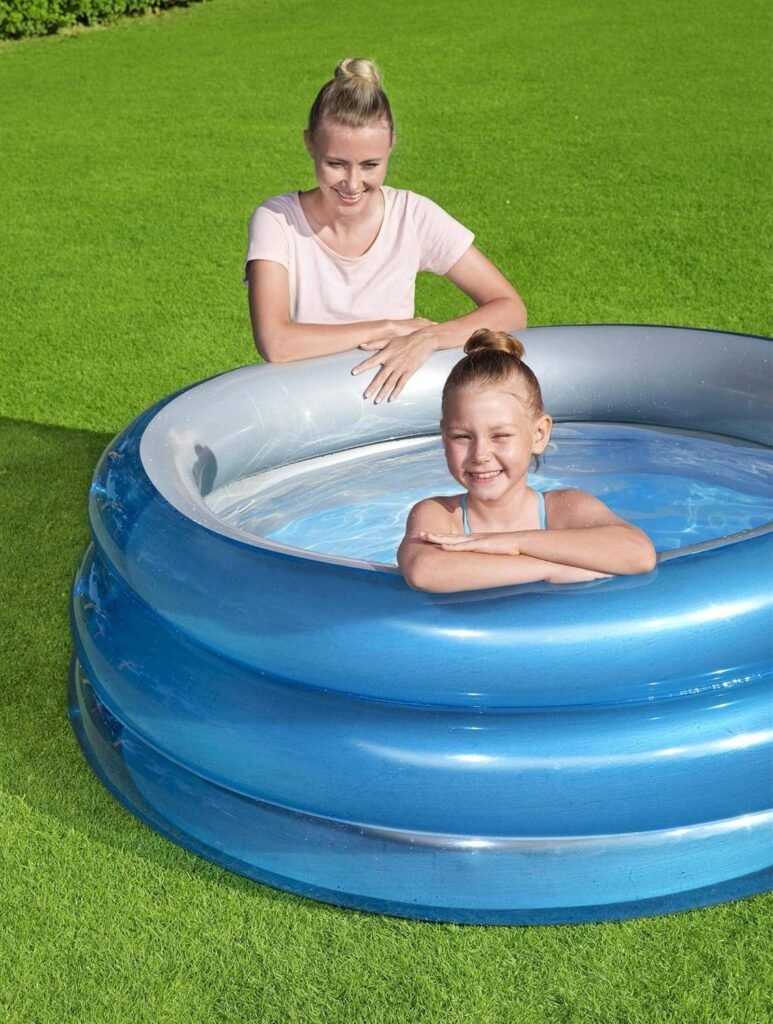 Piscine gonflable enfant design aquarium — divertissement pour les petits