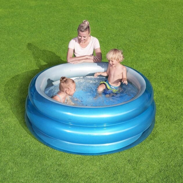 Piscine gonflable enfant design aquarium — divertissement pour les petits