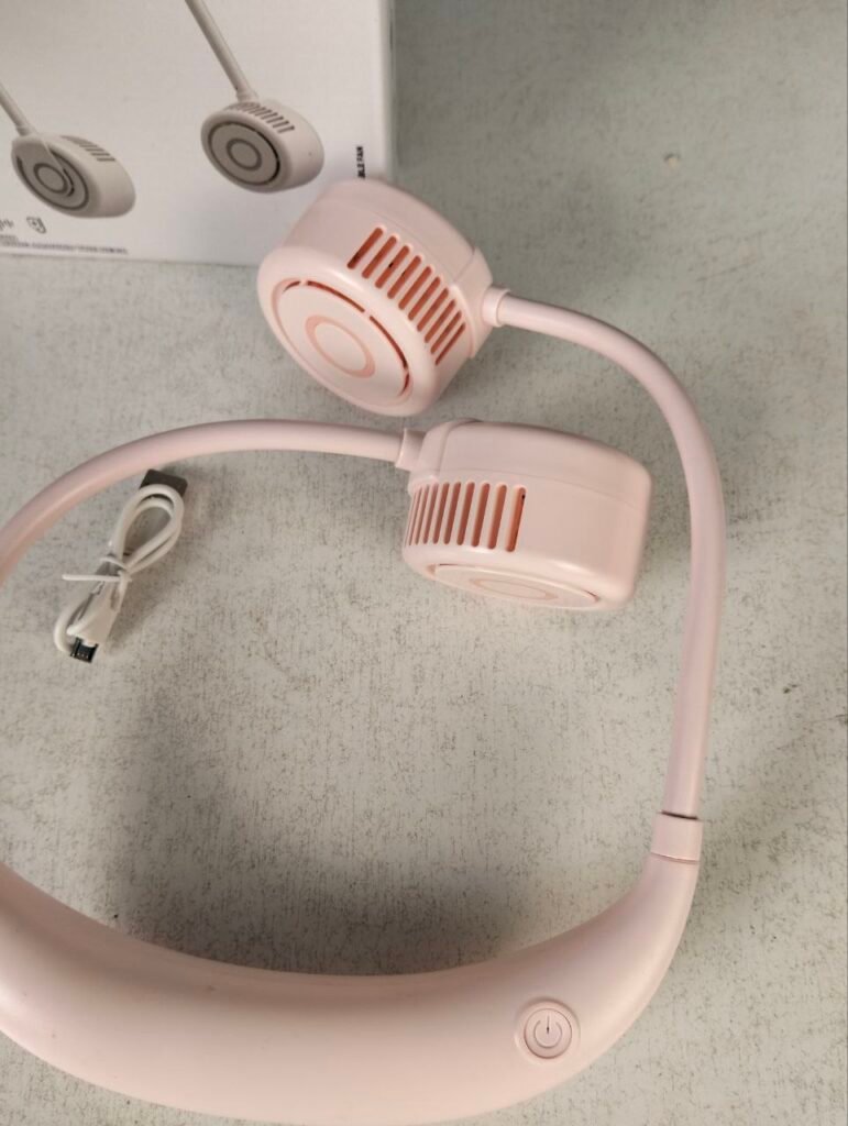 Ventilateur de cou portable rechargeable