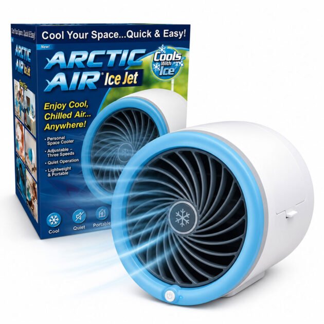 Climatiseur portable à glace — Rafraîchissement instantané