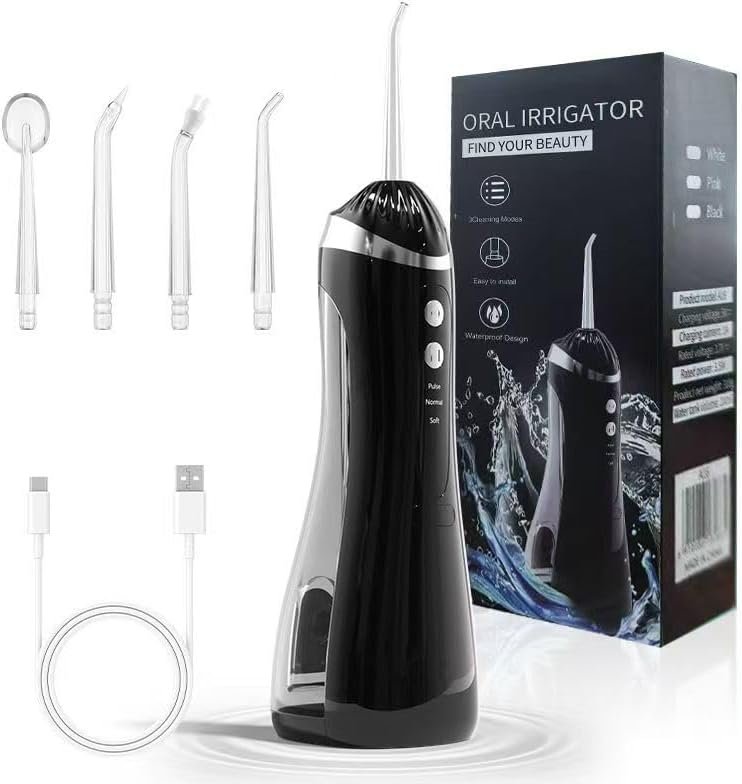 Hydropulseur dentaire sans fil à 3 modes