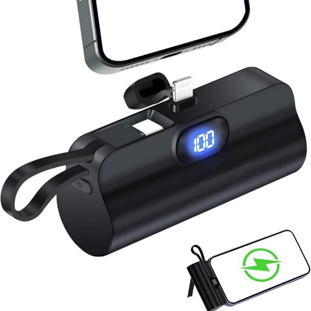 Power Bank Portable 5000mAh — Chargez en déplacement