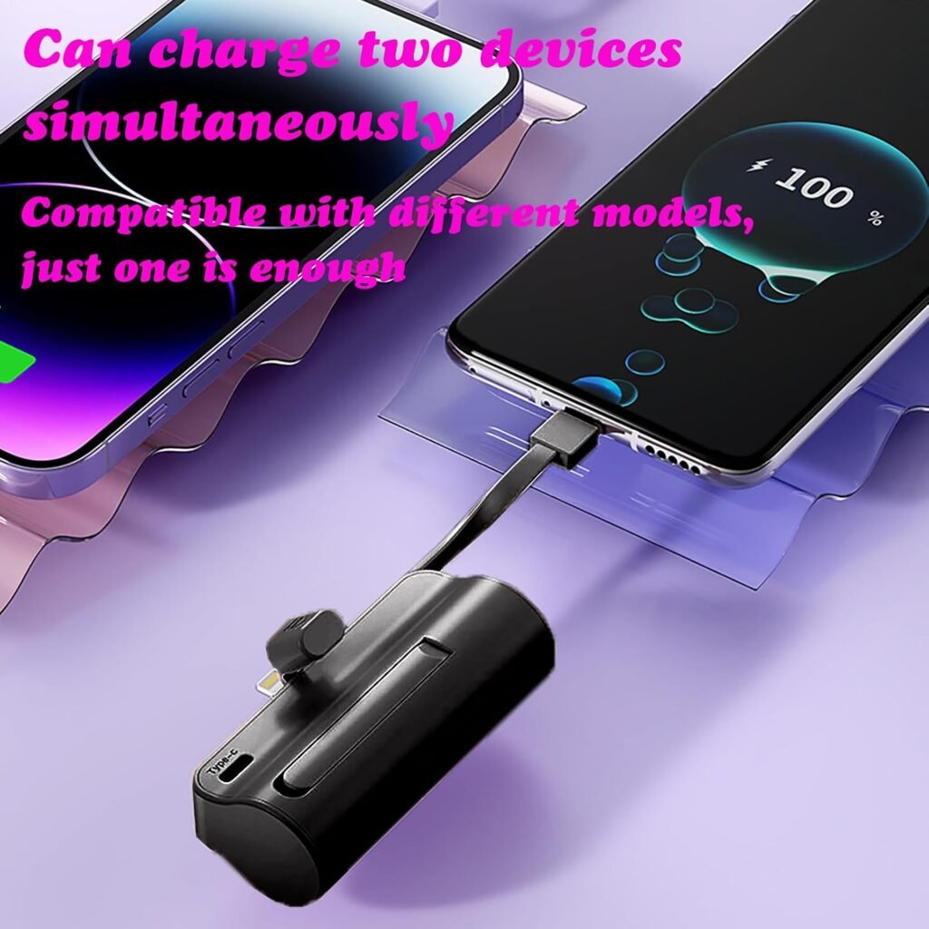 Power Bank Portable 5000mAh — Chargez en déplacement