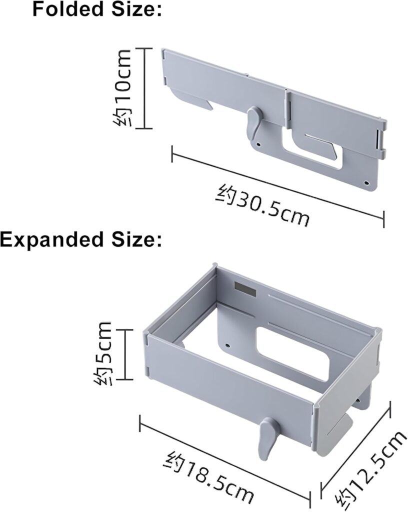 Support de Sac Poubelle Mural Pliable — Économisez de l'espace
